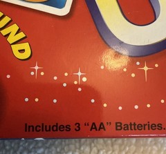 Disney UNO Electronic Tinker Bell Lights Sounds Game 2002 Tested Works