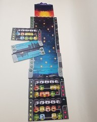 Tiles for Standard Game of Under Falling Skies Board Game Czech Games Edition