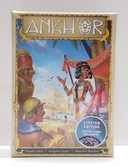 Ankh’or Board Game by Space Cowboys + Limited Edition Metal Coin **NEW**