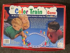 Chateau Color Train game Children’s Game Learn, Count, Recognize Colors Complete