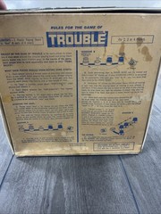 Vintage Trouble Board Game 1965 Complete With Original Pieces And Box (No Bag)