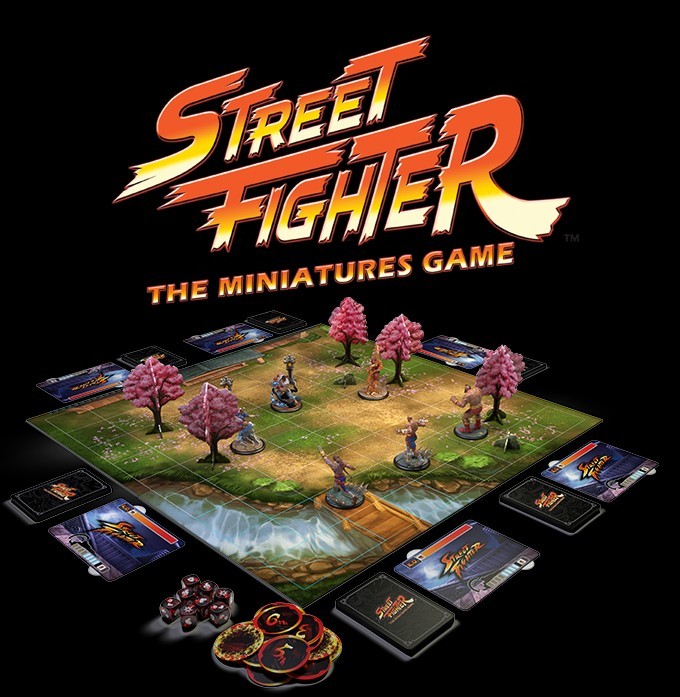 Street Fighter – The Miniatures Game NM Jasco Games