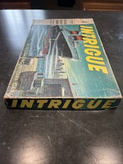 Intrigue (1955) Board Game By Milton Bradley Vintage Complete