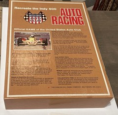 Auto Racing 1979 Avalon Hill Board Game USAC Recreate the Indy 500 Complete Game