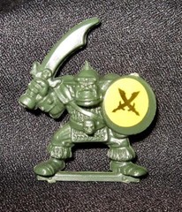 Battle Masters Board Game #4210 1992 ~ 1 Gazkull’s ORC Warrior (Yellow Sticker)