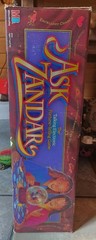 Vintage 1992 MB Ask Zandar Fortune Telling Board Game Working 100% Complete