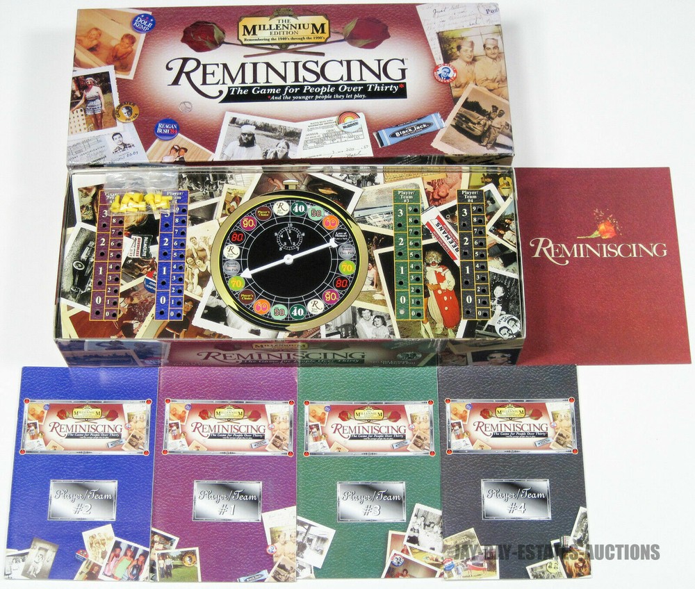 REMINISCING THE GAME FOR PEOPLE OVER THIRTY THE MILLENNIUM EDITION 1940’S-1990’S