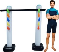 Inflatable Limbo Game for All Ages – 62″ Luau Party Fun Indoors & Outdoors