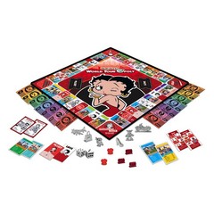 MasterPieces – Betty Boop – World Tour Opoly Family Board Game