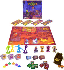 Fantasy Themed Board Game for Kids Ages 5+, Family Fantasy Tabletop Adventure fo