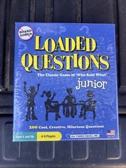 Loaded Questions Junior Ages 6+, 4-6 Players Game Of Who Said What