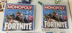 Hasbro Monopoly Fortnite Edition Board Game 2018 100% Complete Open Box Ex