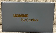 Cardinal Premier Double Nine Jumbo Color Dot Dominoes Set Vinyl Case NEW