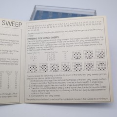 Vintage 1973 Springbok Board Puzzle Game – SWEEP – w/ All Pieces & Manual NICE