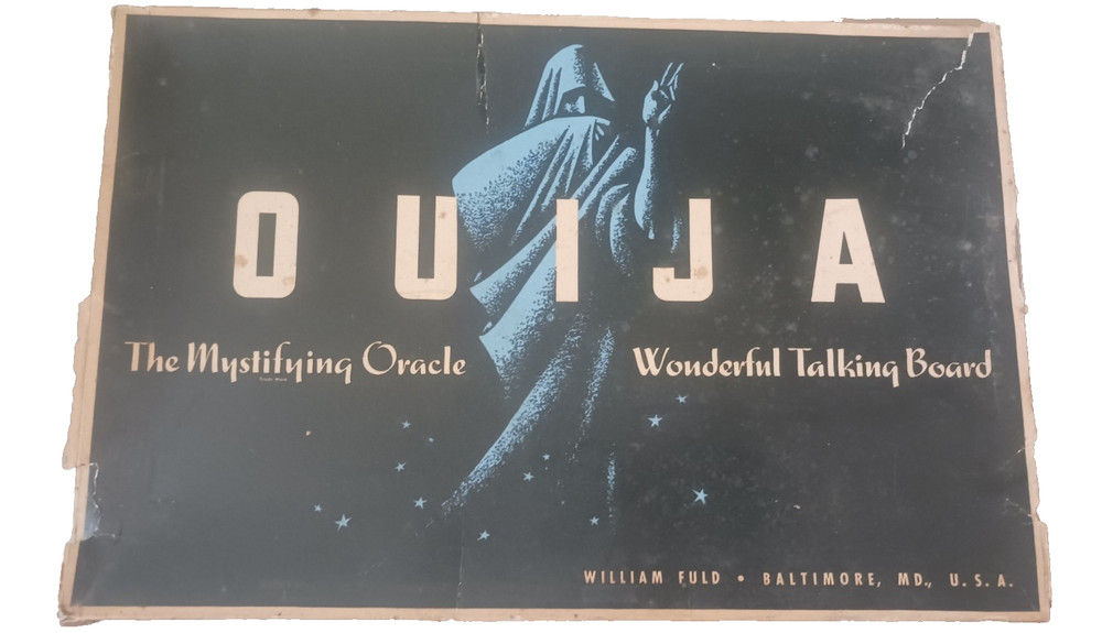 Rare Antique 1939 William Fuld Ouija Board Patent 114,534 Complete Baltimore MD