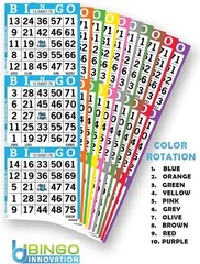 Books – 3 Faces, 10 Pages Each, 100 Disposable Game Books – Bold Dauber Sheets –