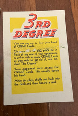 Unused 1937 All Colored-Paper/Radio Advtsg-Premium Send-In Game “WHO IS GUILTY?”