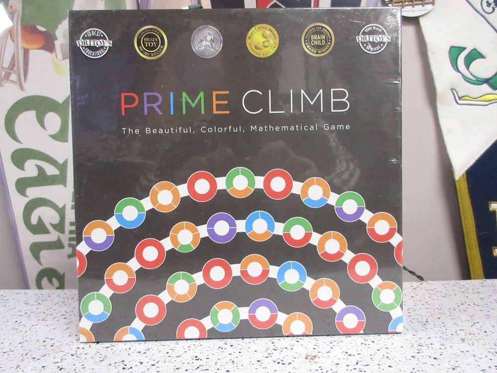 Math for Love Prime Climb Mathematical Game (2014) Sealed Unopened New in Box