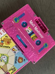 VINTAGE FLIPSIDERS 1987 MILTON BRADLEY MALL MADNESS CASSETTE GAME NO MAGNETS