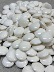 Hyuga Clam Go Stones Size32 180pcs Nachiguro 180pcs & Go Bowls IGO Game Japan