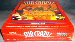 STIR CRAZY – THE SANE WAY TO ENTERTAIN – DINNER PARTY MEXICAN COOKING GAME – NEW