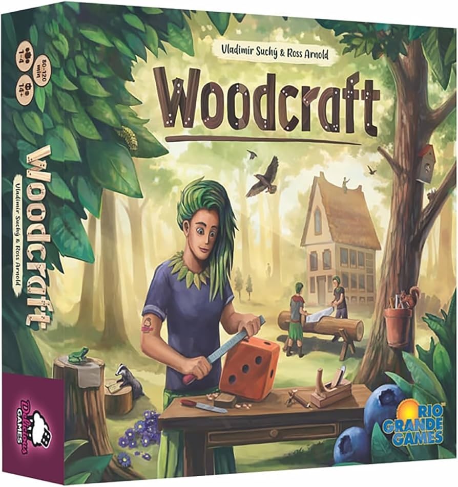New / Sealed Rio Grande Games Woodcraft Workshop Management Board Game