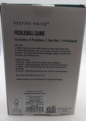 Pickle Ball Game