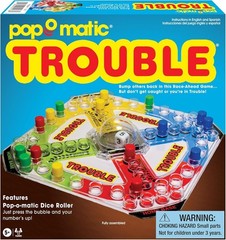 Classic Trouble with Retro Artwork and Pop-o-Matic Popper Games , Designed fo…