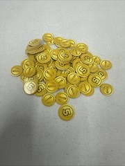 The Game of Life: Super Mario Edition Various Replacement Cardboard Coins