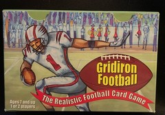 Gridiron Football The Realistic Football Card Game Ages 7+ 1-2 Players New