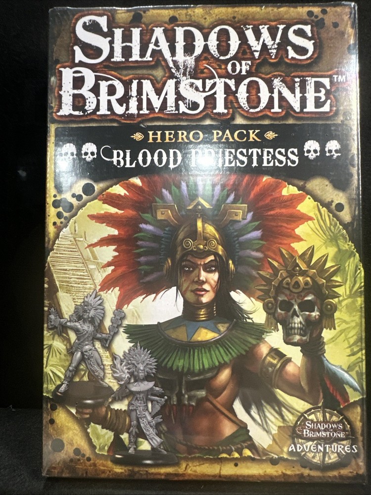 Shadows of Brimstone – Aztec Blood Priestess – Hero Pack Expansion FFP07H17