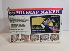 Official Pog Milkcap Maker 1995 Retro Toy Machine & Pogz Pogs Milk Caps blanks