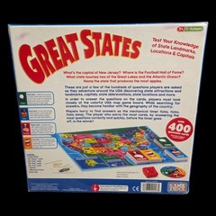 Great States Board Game Sealed NOS 2013 w 400 Question Cards Ages 7+ 2-6 Players