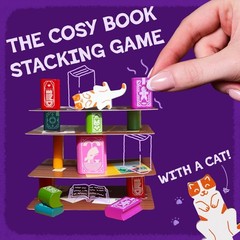 Bookshelf by | Ages 8+ | 2-4 Players | Cooperative Stacking Game | Skill & Ba