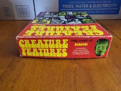 Creature Features Board Game of Horror – Movie Monsters Frankenstein (Complete)