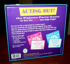 Acting Out! The Pajama Party Game For Girls Who Don’t Have Stage Fright!