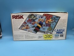 Vintage Parker Brothers Risk & Castle Risk Strategy Board Game 2-6 Players 10+