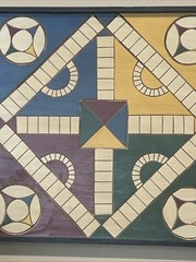 Vintage 2001 Tender Heart Treasure Parcheesi Board 11″ Square Game Board Decor