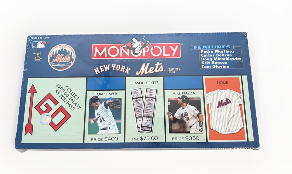 New York Mets Monopoly Collector’s Edition 2005 Game Sealed