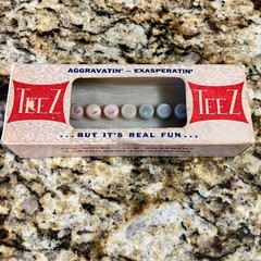 Vintage 1954 Teez Teez Peg Traditional Game in Box, USA