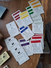Vintage 1940’s Monopoly Game Set By Parker Brothers USA See Photos