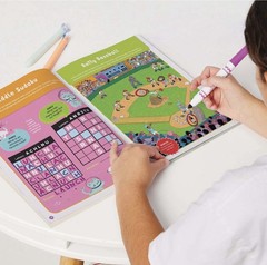 HIGHLIGHTS Kids Activity Puzzle Book Set 4 Fun Books Mazes Word Games Brain, NEW