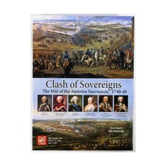 GMT Wargame Clash of Sovereigns – The War of the Austrian Success Box SW (New)