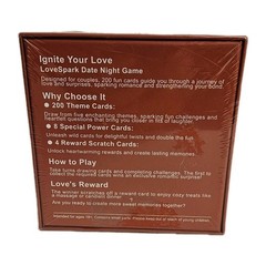 Love Spark Date Night Game 200 Fun Cards To Laugh, Connect & Spark Romance New