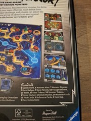 Ravensburger Horrified Universal Monsters Board Game- USED/COMPLETE