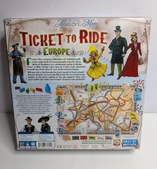 Days of Wonder Ticket to Ride Europe Board Game – DO7202 NEW SEALED