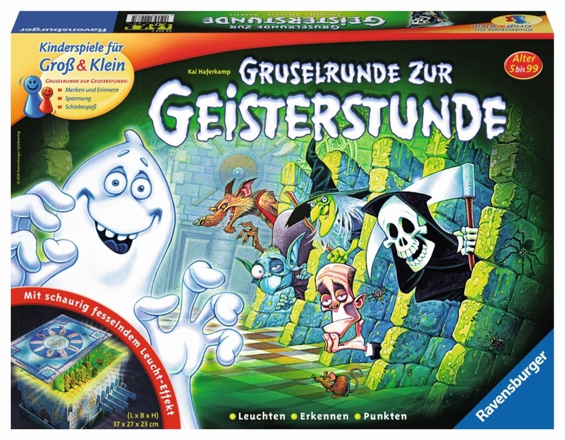 Ravensburger 22273 – Ghost Hour Spooky Round, Recommended Kids 2014