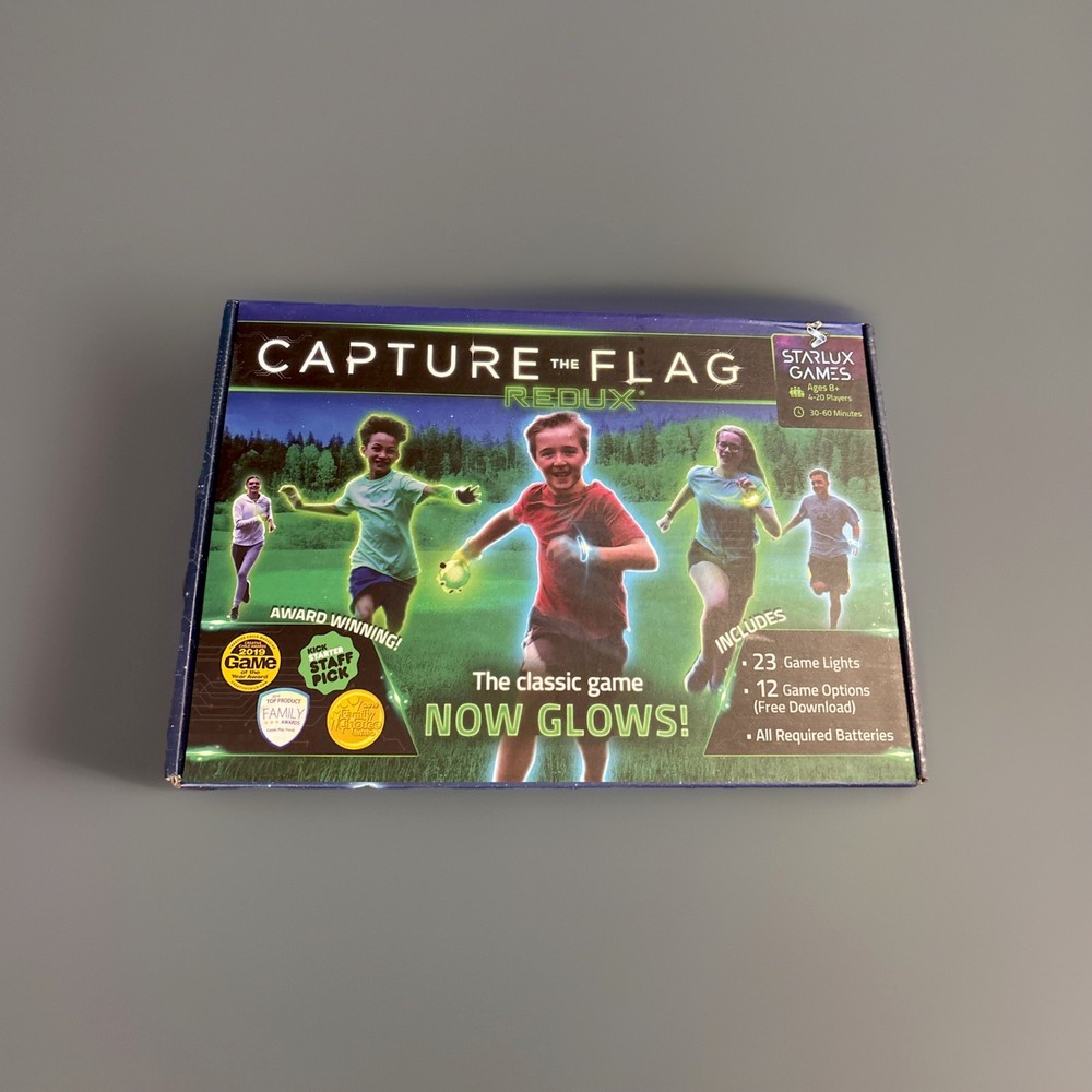 Capture The Flag Game Redux The Glow in The Dark Outdoor Game By Starlux NIB