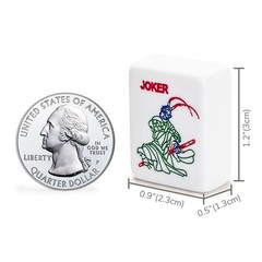 American Mahjong Set “Celestial Harmony” with Green Soft Case