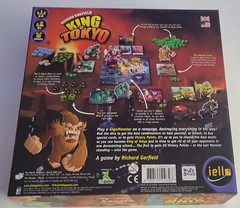 Iello- King of Tokyo Richard Garfield Board Game 2014 w/ Power Up! And Halloween